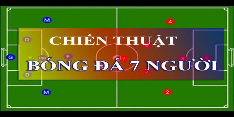 Chiến thuật bóng đá 7 người chuẩn nhất