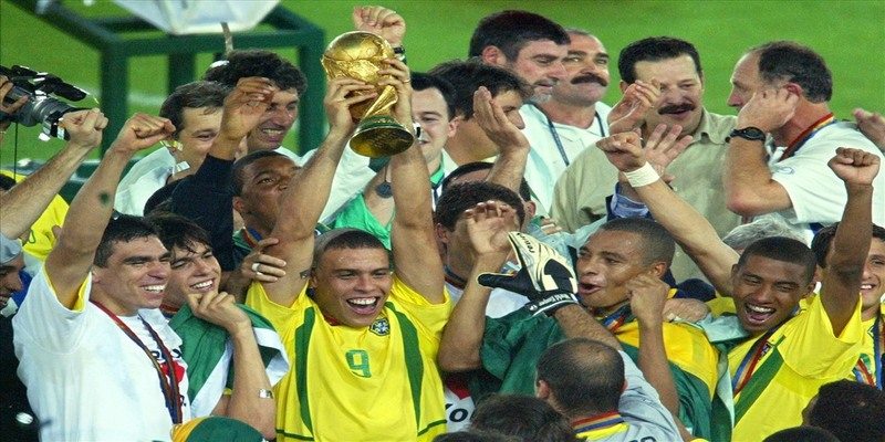 Brazil là đội bóng vô địch world cup nhiều nhất trong lịch sử bóng đá thế giới