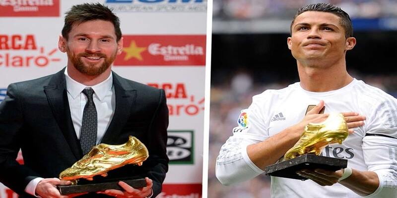 Messi và CR7 nhận giải thưởng đôi giày vàng